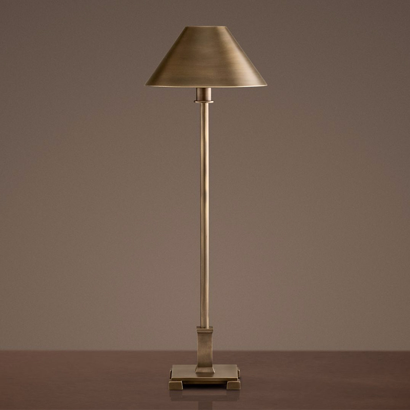 Exit American retro modern minimalist Living room Bedroom Iron Art Table Lamp Designer Soft-mounted Villa Vertical Table Lamp