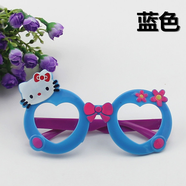 Thủy triều mèo con kính không có ống kính cô gái ảnh đồ chơi kính nam khung mắt bé dưới năm nhân dân tệ - Kính khung gọng kính cận nữ