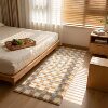 Ins style carpet bedroom bedside blanket home master bedroom bed front plush velvet foot pad room small carpet long strip floor mat