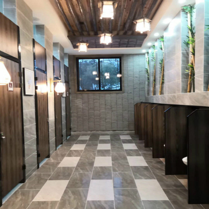 Public health interval breaker school pvc waterproof board anti-Beite public toilet partition aluminum alloy honeycomb board