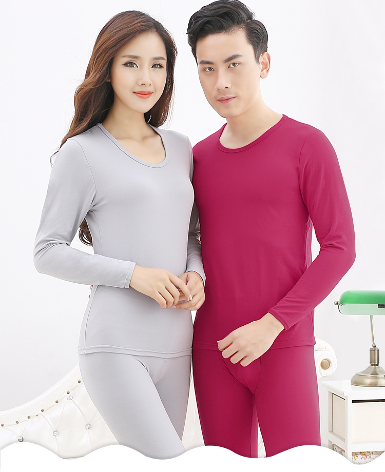 Cỡ lớn ấm đồ lót phụ nữ mens vài mùa thu quần quần áo mùa thu thiết cotton mỏng chặt áo len bông đáy.