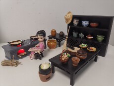 bjd场景道具娃屋