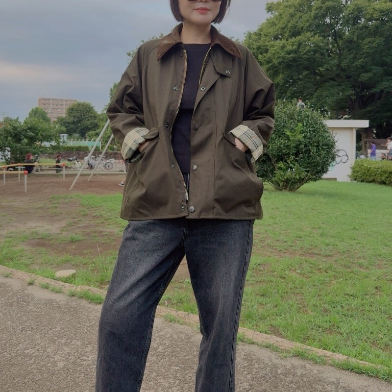 Zhang Zifeng's Same Style Barbour +Fs Collaboration Borrowdale Jacket Without Wax 102 Zhang Zifeng's Same Style Barbour +Fs Collaboration Borrowdale Jacket Without Wax 102