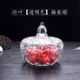 Phong cách châu Âu bao gồm kẹo thủy tinh jar cà phê trà lưu trữ jar sáng tạo lớn bàn cà phê trang trí trái cây khô hộp snack tấm - Cà phê phin pha cafe