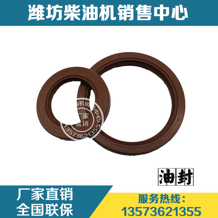 Weihai Huafeng R6105 engine Weifang 6110 Huadong diesel engine 6113 Original factory crankshaft front and rear oil seal-Taobao