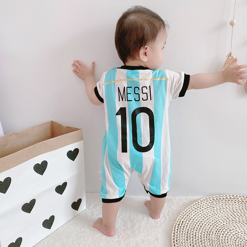 Baby clothes summer boy baby summer clothes newborn 4 jumpsuits 0 jerseys 12 rompers 3 months 6 packs of fart clothes