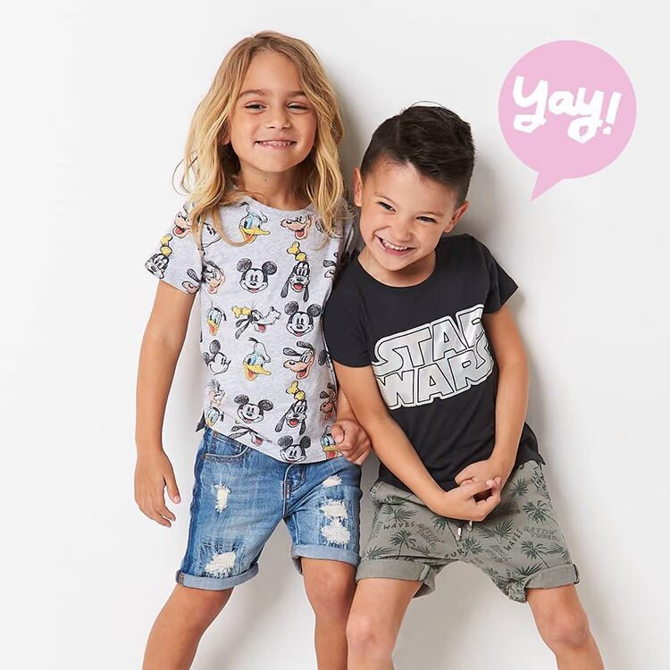 Mô hình vụ nổ quần áo trẻ em Úc đơn triều p trai và gái mùa hè cotton mỏng tay ngắn áo thun trẻ em đặc biệt - Áo thun ao dep cho be