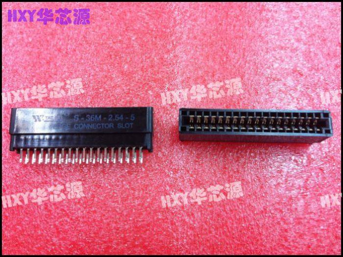 NDK TAT Wildmouth bus socket S-36M-2 54-5 36P 2 * 18P Goldfinger slot without ear