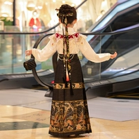 Черный Феникс из жемчуга, комплект, воротник, повязка на голову, ожерелье