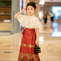 Красный Феникс, комплект, ожерелье