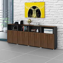 Office cabinet file cabinet information cabinet wooden office simple modern office file cabinet low cabinet with lock