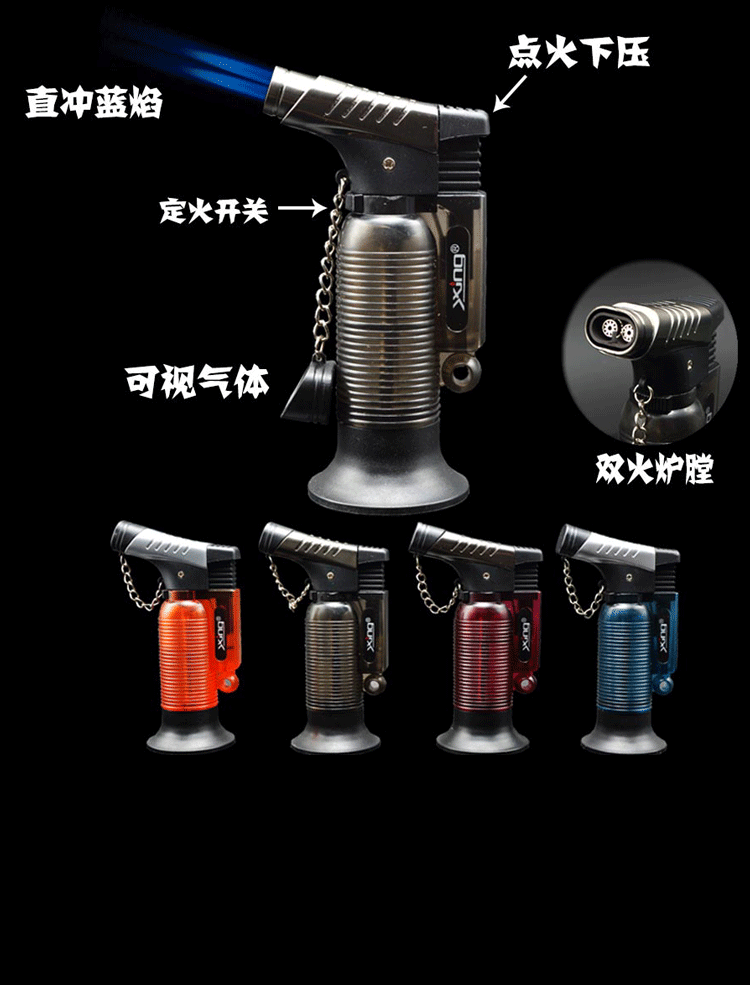 Sáng tạo khí cá tính thẳng vào các mỏ hàn xì gà hàn nhiệt độ cao bật lửa dầu ngày xưa