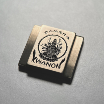 Personalized metal camera hot shoe cover protective cover with creative brass logo mirrorless SLR suitable for Canon R5R6