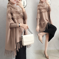 Feminine knitted suit 2021 autumn new fashion temperament turtleneck sweater with skirt autumn and winter two-piece suit