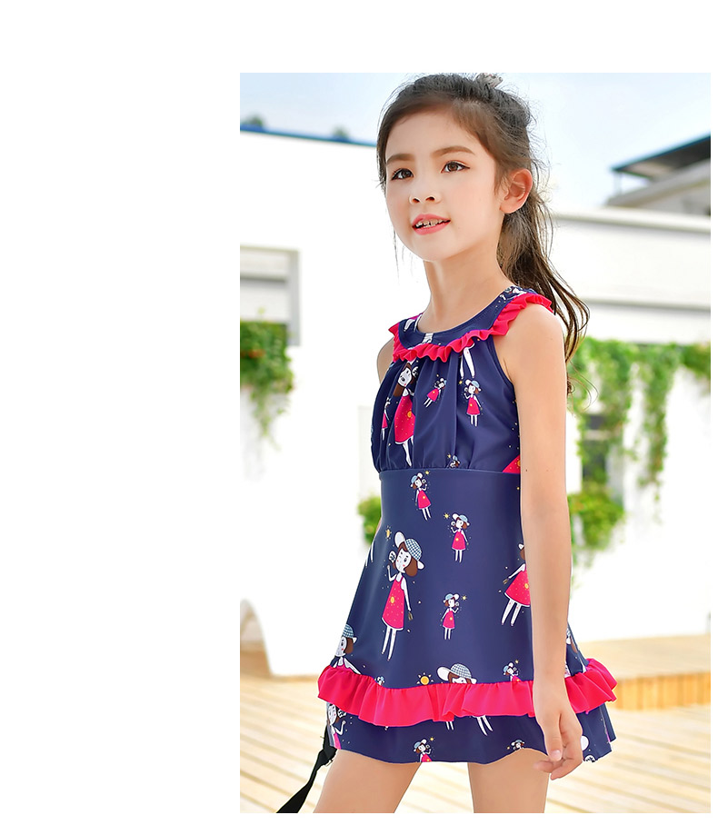 Đồ bơi bé gái dễ thương Đồ bơi trẻ em nữ chia nhỏ chơi nước áo tắm cho bé