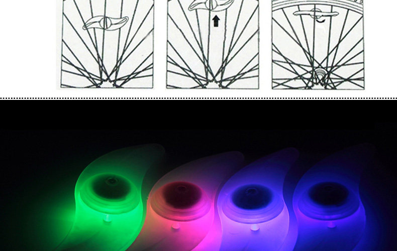 Lumière vélo INBIKE - feux de Valve - Ref 2399838 Image 9