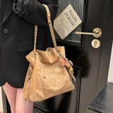 艾米兔 Универсальная вместительная и большая ретро сумка на одно плечо