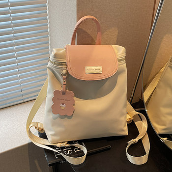 Amy rabbit women's bag 2025 new fashion trend simple texture casual versatile niche commuting handheld backpack