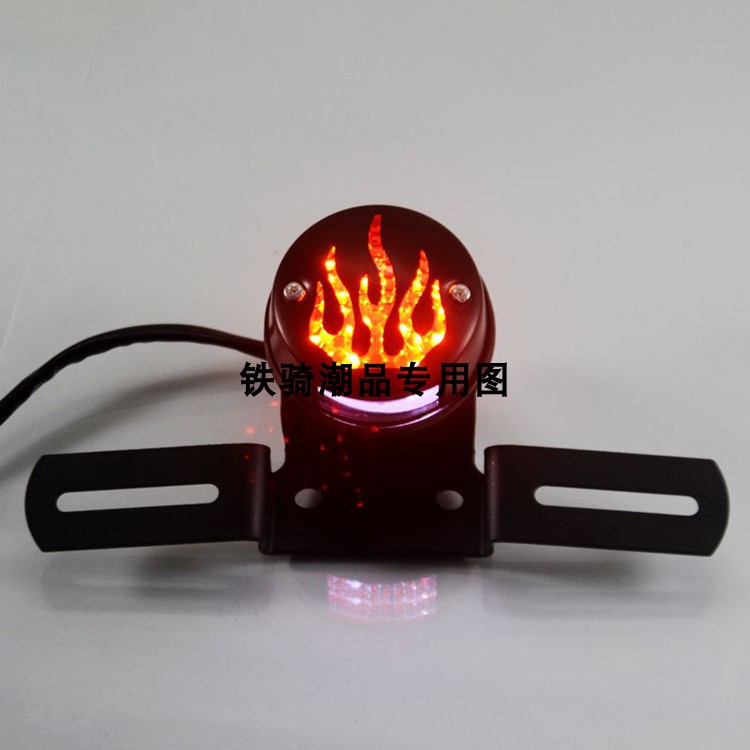 Đèn hậu xe máy CG GN dính Wang Ha Cruise Prince retro xe phổ biến sửa đổi cá tính phanh sau đèn lái đèn led xe wave