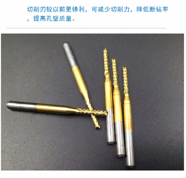Nhập khẩu PCB phay phay lớp phủ 3.175 hợp kim vonfram thép tập tin bảng mạch bảng mạch CNC công cụ cắt CNC - Dụng cụ cắt lưỡi cưa xích gắn máy mài cầm tay