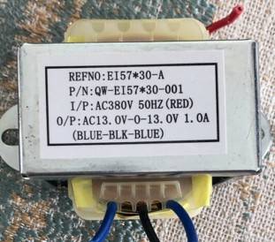 Set to make special transformer induction cookout transformer EI57X30-A 380V to 13V-0V-13V1A