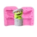 Sesame Street 3D Character Agar-agar Khuôn silicone Fondant Chocolate Mousse Khuôn trang trí bánh - Tự làm khuôn nướng Tự làm khuôn nướng