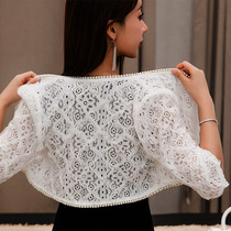 Sunscreen shirt thin shirt 2021 new lace shawl summer with hanging skirt and short coat