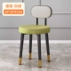 Черная спинка [толстые ножки стула + нескользящие ножки] серо-зеленый