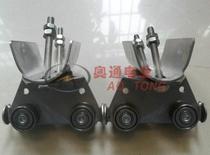 Line flat mobile cable car trolley flat cable pulley stainless steel pulley flat sky pulley