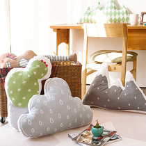 Nordic star home pillow cushion Original design Cloud cactus guitar mountain soft decoration props