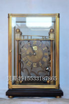 Classical machinery Pure copper pressure clock Old fashion rover clock Euro - style taste clock Antique