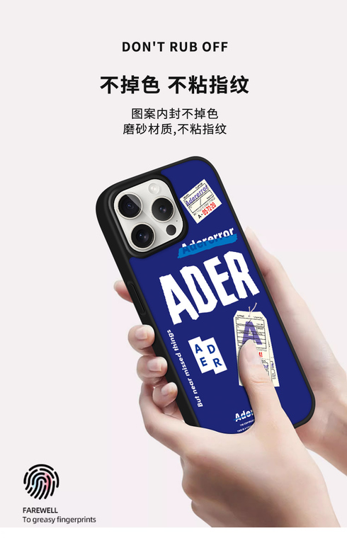 ADER Blue MagSafe iPhone Case