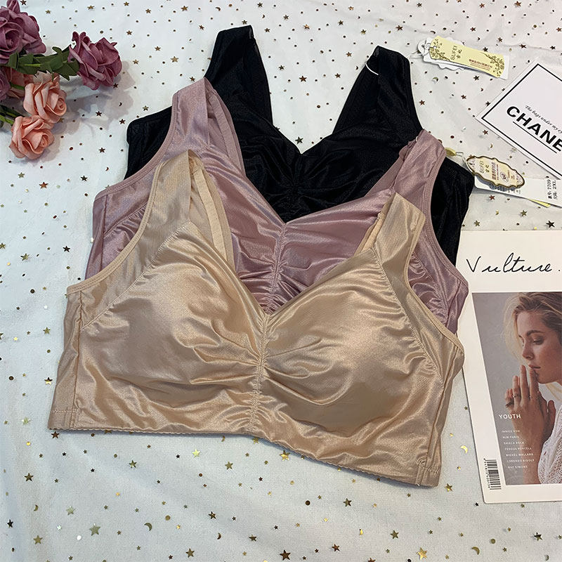 Cuffee bra 7709 lingerie woman with large chest and large size no steel ring full cups large size and no marks for no marks to receive the breast bra