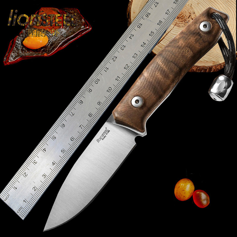 Lionsteel Steel Lion M1 anti - handling EDC high hardness M390 steel outdoor survival camping small straight knife