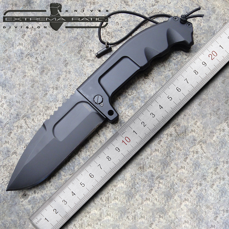 Italy ExtremaRatio Jiwu RAO straight folding knife with two folding knives imported from Italy with high hardness