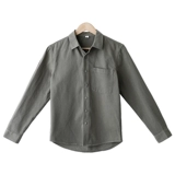 Зеленая летняя рубашка, хлопковый трендовый осенний кардиган для отдыха