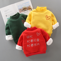 Boy plus jacket thickened in 2021 new children in autumn and winter wear of winter gas children in winter coat