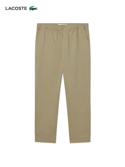 LACOSTE法国鳄鱼男装25秋季新款时尚百搭舒适cleanfit长裤|XH0062