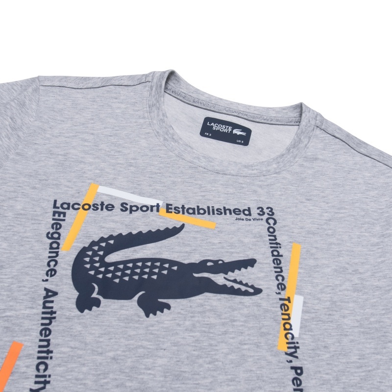 LACOSTE (French crocodile) mùa xuân và mùa hè nam ngắn tay T-shirt TH3361L1