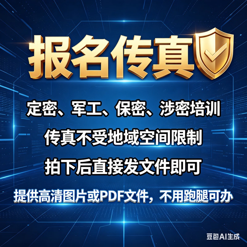 Military Security and Confidential Information Protection Training Registration for Teachers and Security Personnel, Faxable Registration, Can Issue Invoices with Receipts, Refunds for Unsuccessful Applications!