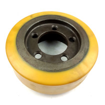 Linde forklift E10 front wheel bearing wheel 254X80 105 load bearing wheel electric forklift tire