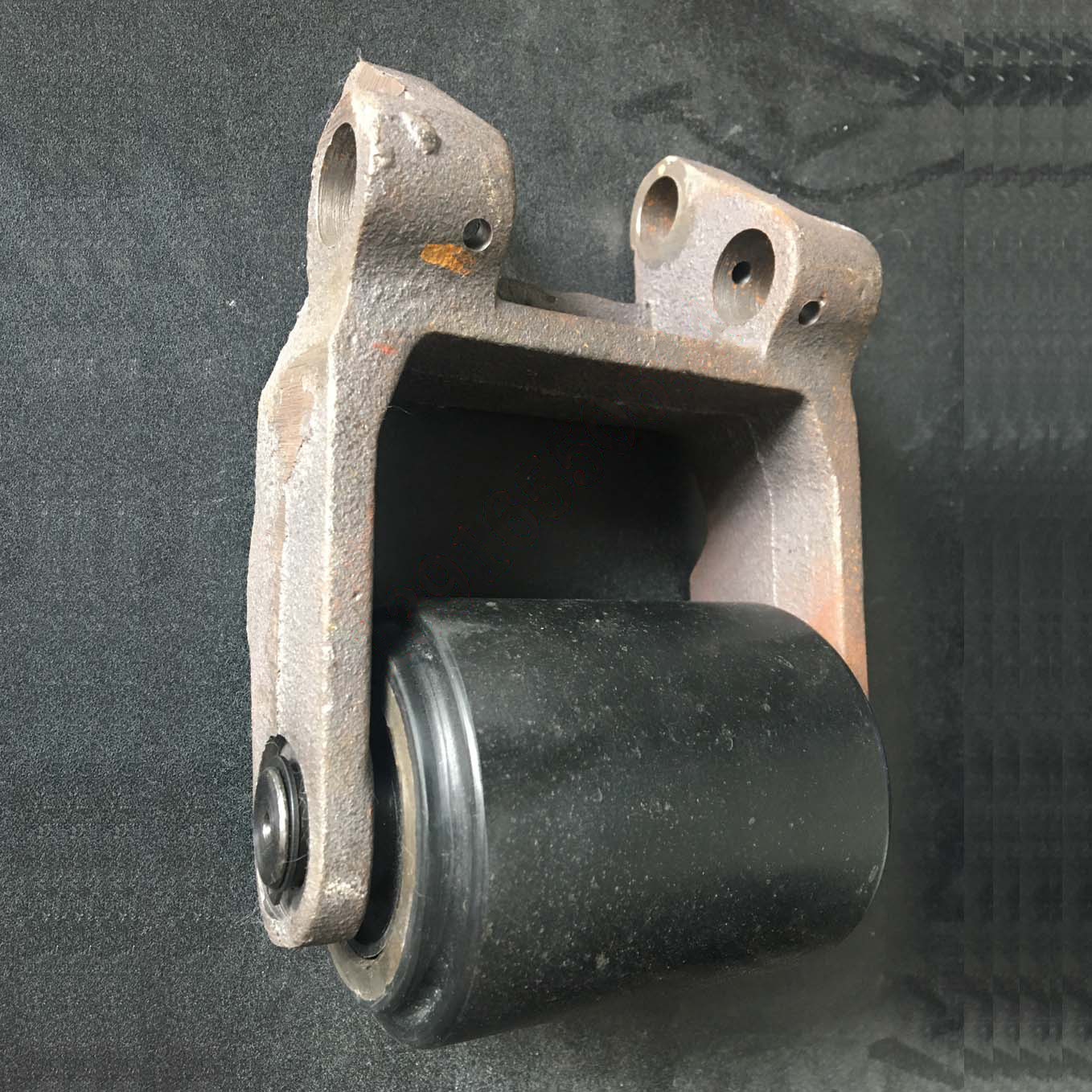 Otsu manual hydraulic wheel frame assembly front wheel frame nylon wheel single wheel 78 * 100 polyurethane double wheel 78 * 70