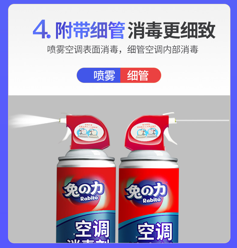 兔の力 洗空调清洗剂 去污神器 500ml 图10
