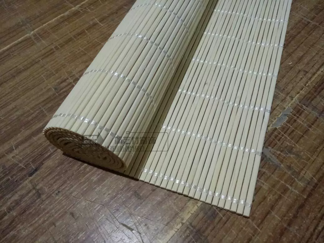 Tuỳ chỉnh tre màn trập rèm tắt mành tre rèm tre giấy tờ màu thủ công nâng Nhật Bản - Phụ kiện rèm cửa thanh treo rèm cửa giá rẻ