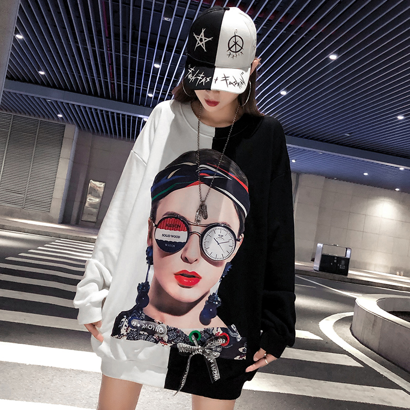 Sweatshirt femme en Coton - Ref 3217081 Image 1