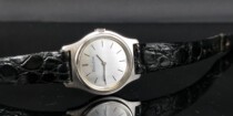 70s inventory new antique Swiss veteran Bao@Luhua two-pin hand-wound mechanical womens watch