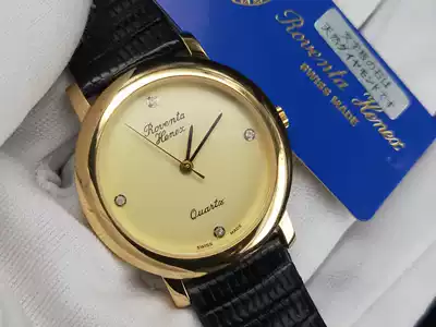 On September 15th, the new millennium inventory brand new Swiss Lovenda diamond-engraved sapphire neutral quartz watch