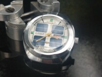 Stock New antique Swiss ALTIS ACTUS 21 Diamond Double calendar automatic mechanical Mens watch