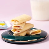 Jinda VC фруктовый соус шоколадной булты с яичным яйцом, хрустящая хрустящая сеть красных повседневных закусок (альбом Cocoa Butt)