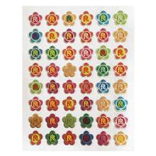 不干胶贴纸随机一张+4包湿巾